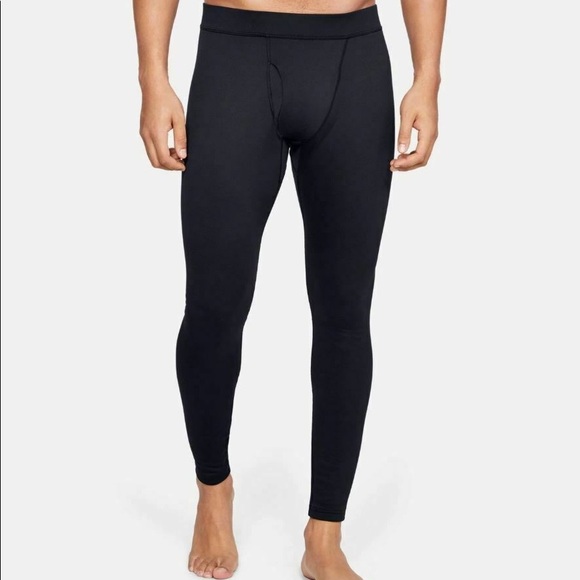 Under Armour Men's Leggings Base 3.0 Black Gear Fu 1343246 001 - Picture 2 of 5
